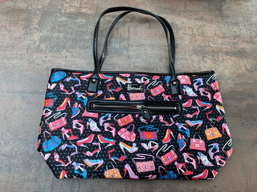 Harrods black pink - black, bags/shoes
