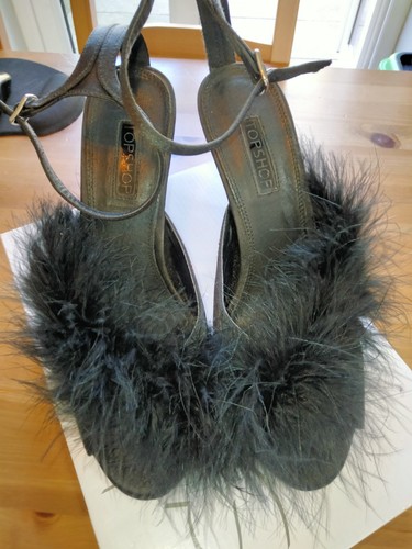 Top shop black heels size - top,