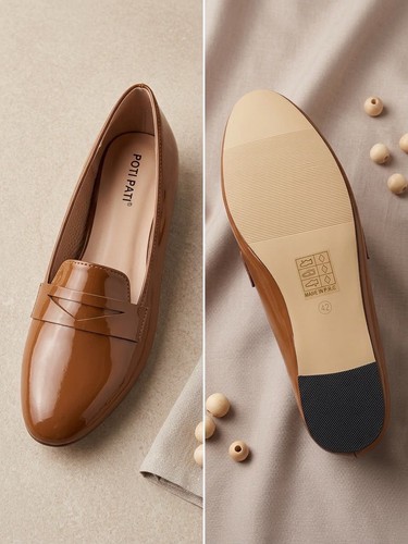 Lovely brown ladies shoe - brown,